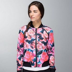 lululemon athletica Om Me Home Jacket Secret Garden / Black